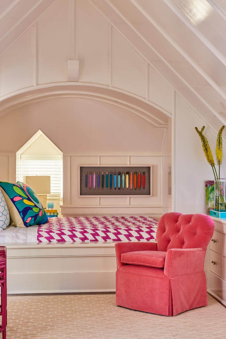 Multicolored Eclectic Bedroom