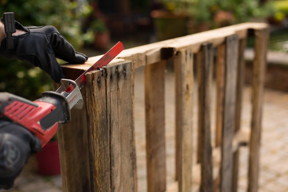 How to Prep Wood Pallets for DIY Projects