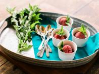 Make This: Red Wine Strawberry Sorbet