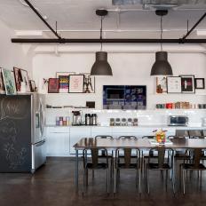 Eclectic Office Kitchen 