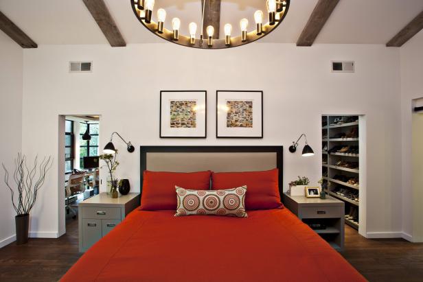 Contemporary Bedroom is Custom Designed | HGTV