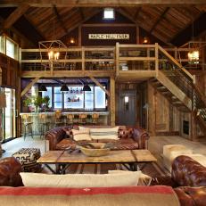 Rustic Barn Fit for Entertaining