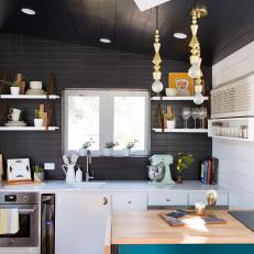 Tiny Eclectic Kitchen