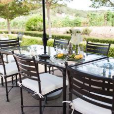 Outdoor Dining Table Seats Eight