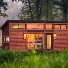 Tiny Cabin Boasts Striking Prairie Architecture
