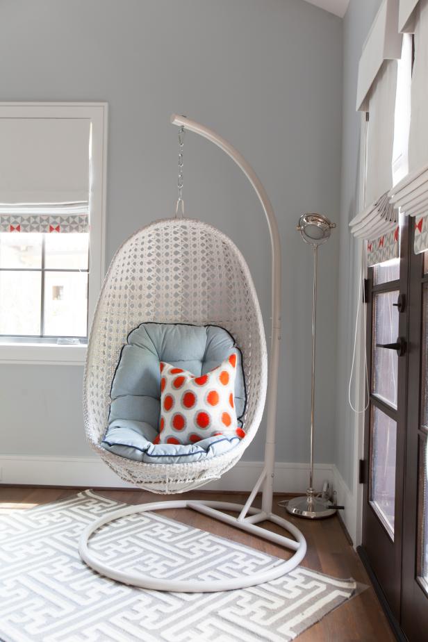 Hanging Chairs In Bedrooms Hanging Chairs In Kids Rooms