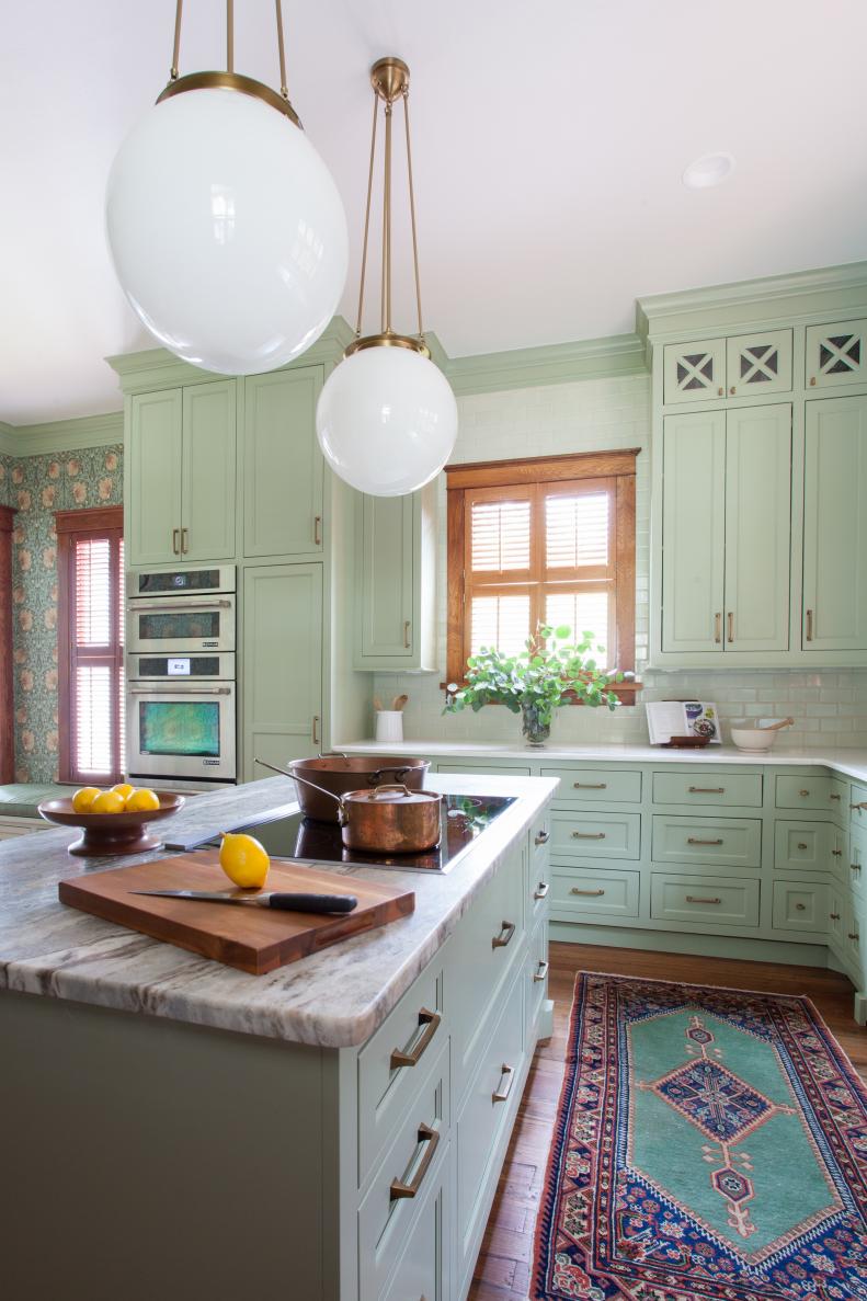 Modern-Day Updates Blend with Traditional Elements in Kitchen 