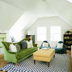 Kidtastic Space with Complementary Colors 