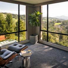 Eames Lounge Chair With Breathtaking View