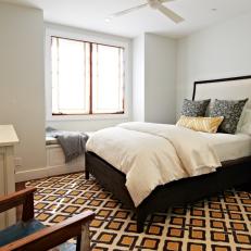 Transitional Guest Bedroom is Elegant, Comfortable
