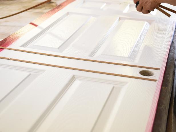 Diy Upholstered Door Hgtv