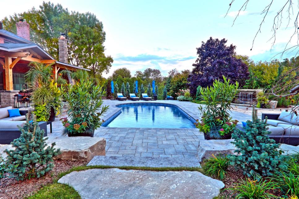 Swimming Pool Landscaping Ideas | HGTV