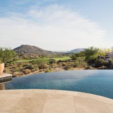 Infinity Pool and Arizona Landscape