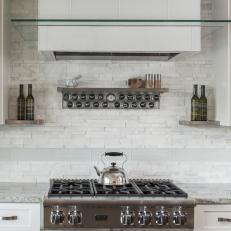 Cooktop and Magnetized Spice Rack