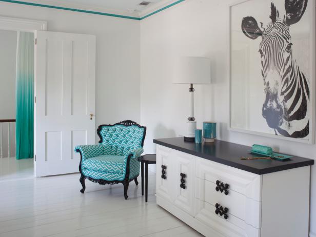 White Transitional Bedroom