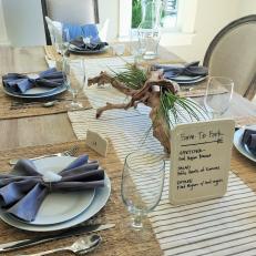 Coastal Table Setting With Nature-Inspired Touches