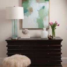 Contemporary Dresser Styled With Tasteful Accessories