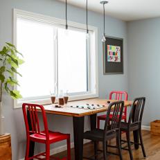 Family Friendly Basement: Gaming Table