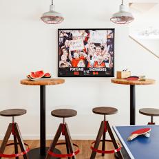 Family Friendly Basement: Ping Pong Room