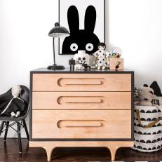 Contemporary Dresser: Children's Bedroom 
