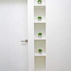 Simple, Modern Shelf Display