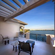 Patio With View of Bird Key 