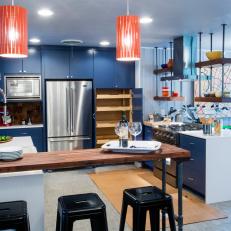 New Design Aspects Give Boundaries to Open, Industrial Kitchen