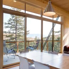 Dining Area Features Sweeping Views