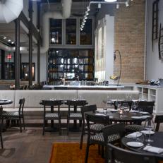 Industrial Restaurant Boasts Historic Character and Contemporary Elements