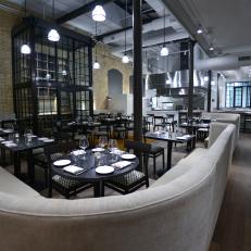 Chic Restaurant Dining Area Is Strategically Designed