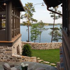 Elevated Patio With Stunning Lake View