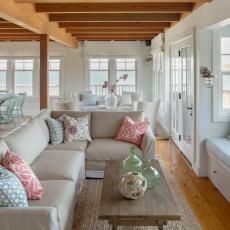 Beach Cottage Features Open Floor Plan