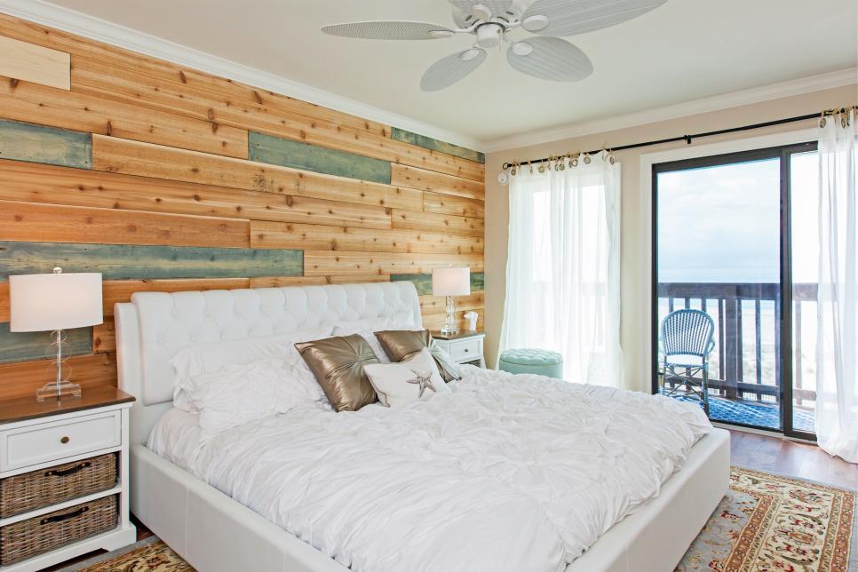 traditional beach house bedroom with a twist from hgtv's