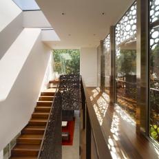 Natural Light Infiltrates Modern Home