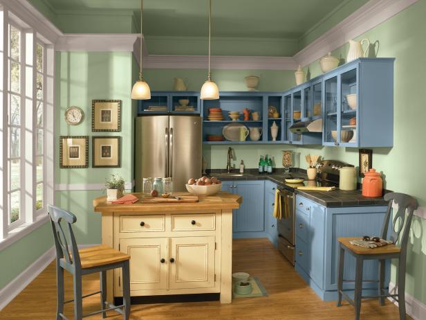12 easy ways to update kitchen cabinets | hgtv