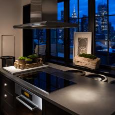 Kitchen With Empire State Building View
