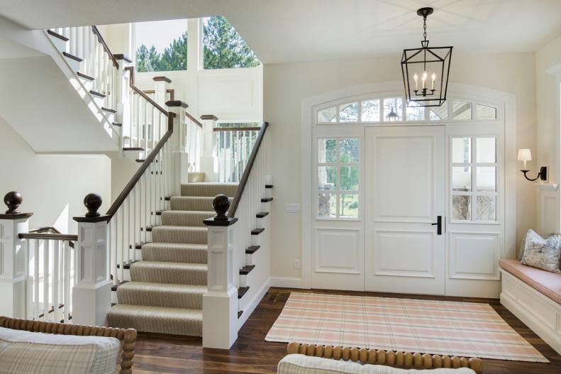 White Foyer and Staircase