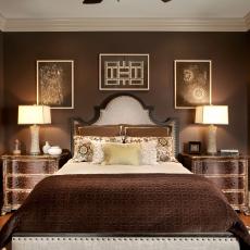Bedroom in Chocolate Brown