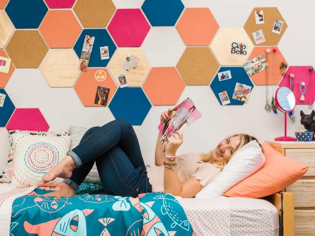 20 Removable Dorm Room Decor Ideas | Hgtv Crafternoon | Hgtv