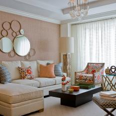 A Soft, Sophisticated and Lovely Living Room