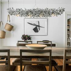 Contemporary Dining Room is Minimalist, Chic