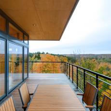 Spacious Deck Offers Stunning Views