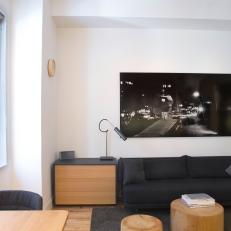 Sleek, Contemporary Furniture Keeps Clutter to Minimum in Studio