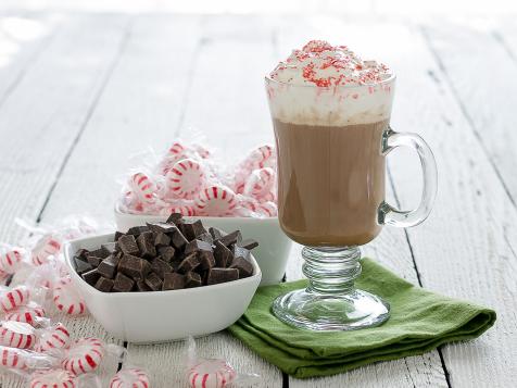 Boozy Peppermint Patty Hot Cocoa