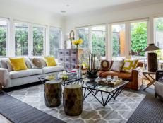 15 Designer Tips For Styling Your Coffee Table Hgtv 15 Living Room Coffee Table Looks We Love Photos