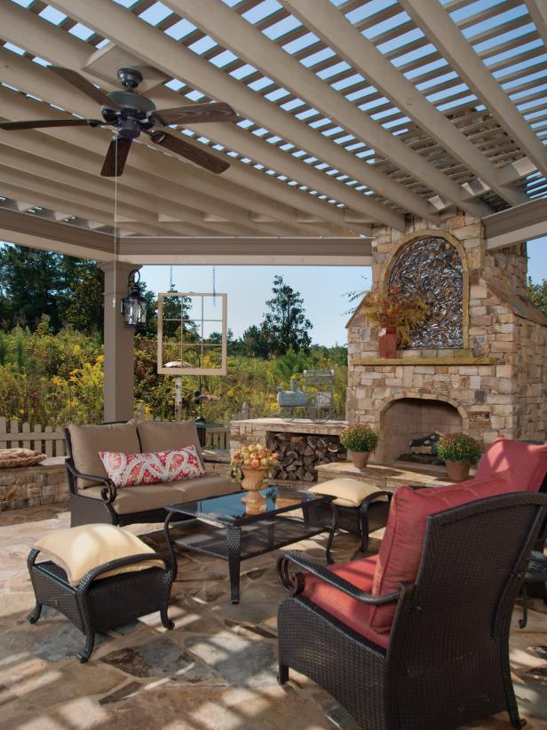 Install A Ceiling Fan Under Non, Solar Powered Outdoor Ceiling Fan For Pergola