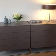 Contemporary Dressers With Smooth Drawer Fronts
