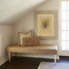 Cozy Sitting Nook in French Country Bedroom