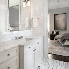 Stunning Bathroom in All White