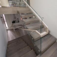 Modern Staircase with Natural Light